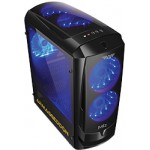 ARMAGGEDDON GAMING PC CASE M1Z BLACK 2 FAN