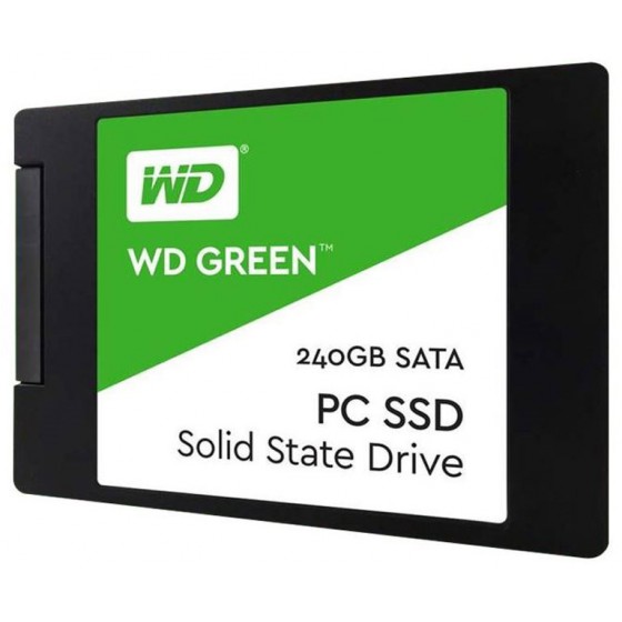 WESTERN DIGITAL ������ SSD 2.5 SATA III GREEN 240GB (WDS240G2G0A)