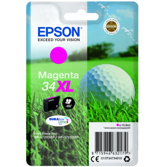 EPSON SINGLEPACK MAGENTA 34XL DUR - (C13T34734010)