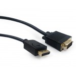 CABLEXPERT DISPLAYPORT TO VGA ADAPTER CABLE 1,8M - (CCP-DPM-VGAM-6)