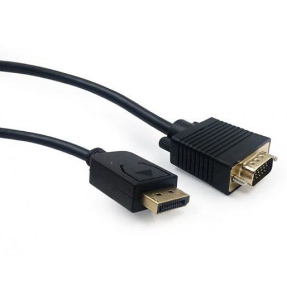CABLEXPERT DISPLAYPORT TO VGA ADAPTER CABLE 1,8M - (CCP-DPM-VGAM-6)