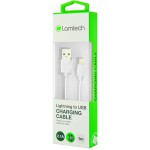 LAMTECH DATACABLE IPHONE 5/6/7 1M (NON MFI) - WHITE - (8718858439881)
