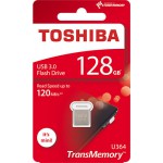 TOSHIBA 128GB MINI USB 3.0 U364 WHITE - (4047999400356)