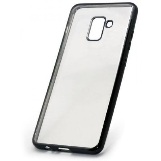 ���� TPU INOS SAMSUNG A730F GALAXY A8 PLUS (2018) ELECTROPLATE ULTRA SLIM 0.3MM �����