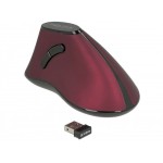 DELOCK ���������� VERTICAL MOUSE, ������, ��������, 5 BUTTONS - (12528)