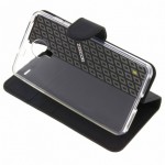 ACCEZZ BOOKLET WALLET BLACK GENERAL MOBILE GM5 PLUS