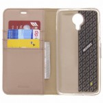 ACCEZZ BOOKLET WALLET GOLD GENERAL MOBILE GM5