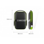SILICON POWER ARMOR A60 - ���������� 500GB, SHOCK-PROOF ���������� USB 3.0