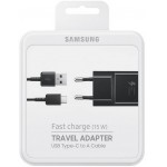 ��������� �������� SAMSUNG EP-TA20EBECGWW �� ���������� ������� USB TYPE-C ����� 2000 MAH FAST CHARGE (15W)