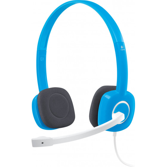 LOGITECH STEREO HEADSET H150 BLUEBERRY - (981-000368)