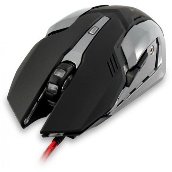WHITE SHARK GAMING MOUSE GM-1604 CAESAR BLACK / 4800 DP, METAL