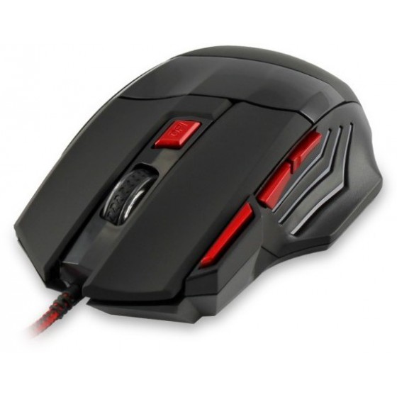 WHITE SHARK WHITE SHARK GAMING MOUSE GM-1606 MARCUS BLACK / 4800 DPI