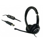 SANDBERG PLUG N TALK HEADSET USB BLACK (125-95)