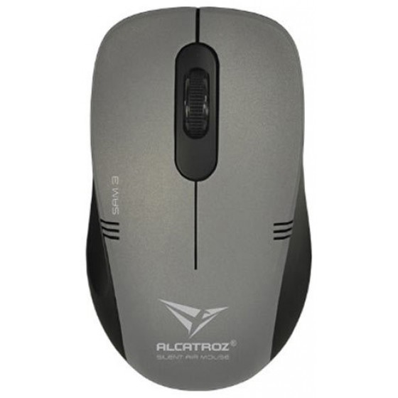 ALCATROZ WIRELESS SILENT MOUSE STEALTH AIR 3 D.GREY