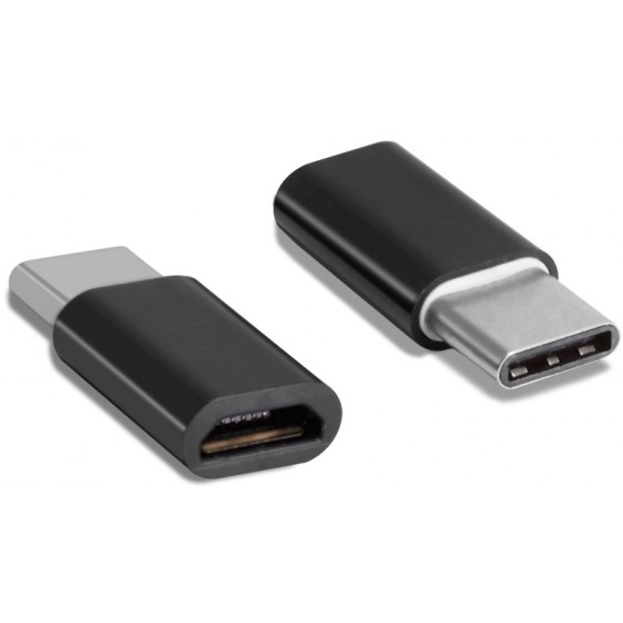 Powertech micro USB female �� Type C USB male - (CAB-UC019)