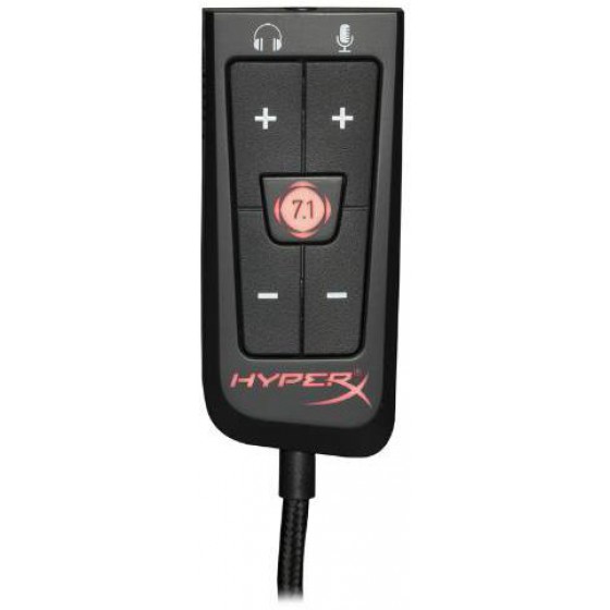SOUND CARD HYPERX CLOUD VIRTUAL 7.1 SURROUND SOUND USB - (HX-USCCPSS-BK)