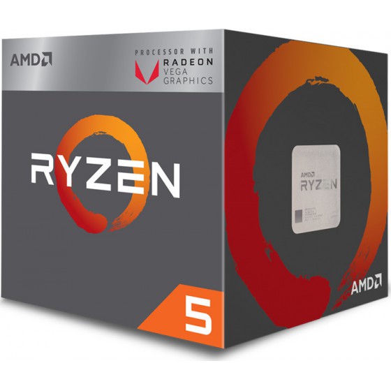 AMD RYZEN 5 2400G - (YD2400C5FBBOX)