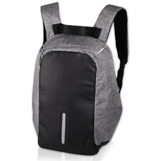 NOD CITYSAFE 15.6 LBP-200 BACKPACK FOR LAPTOP UP TO 15.6,BLACK GREY & BLACK