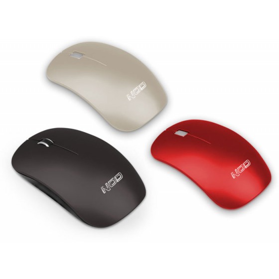 NOD COV3R WIRELESS OPTICAL MOUSE BLACK+2 COLOR COVERS