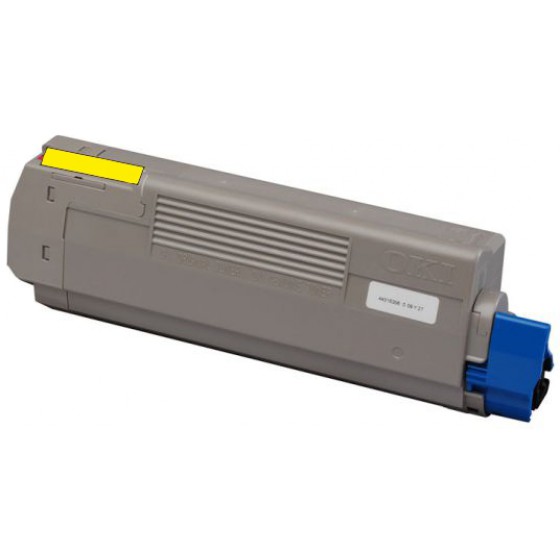 ������� TONER ��� OKI C5650/C5750, YELLOW, 2K