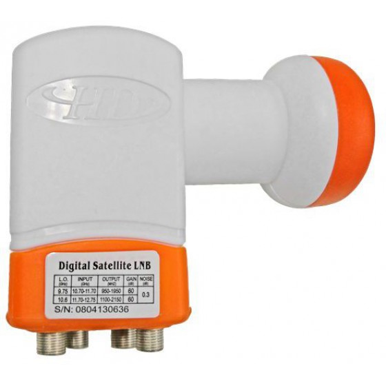 X-treme UNIVERSAL QUAD LNB - (KUB-41)