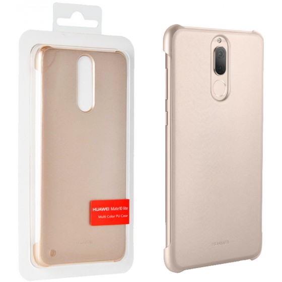 ���� HUAWEI MATE 10 LITE PROTECTIVE PU CASE GOLD PACKING OR - (51992218)
