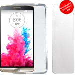 COMBO ��� LG G3S/G3 MINI D722 5.0 TEMPERED 0.30+SLIMCOLOR WHITE VL
