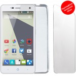 COMBO ��� ZTE BLADE L3 5.0 TEMPERED 0.30+SLIMCOLOR WHITE VL