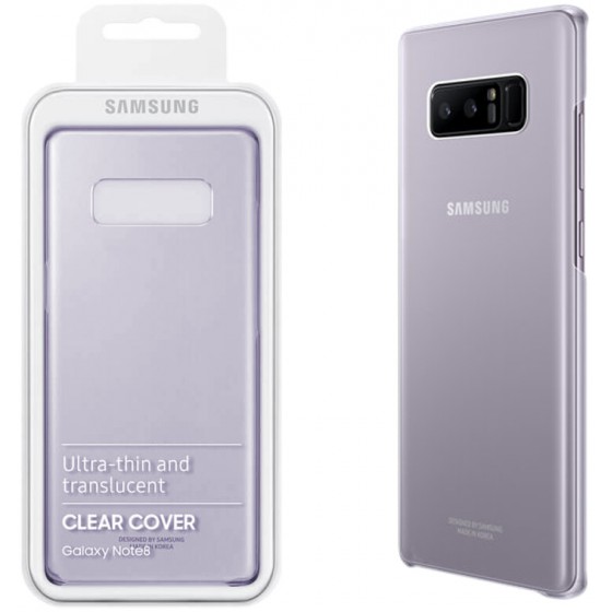 ���� SAMSUNG NOTE 8 EF-QN950CVEGWW CLEAR COVER GREY PACKING OR