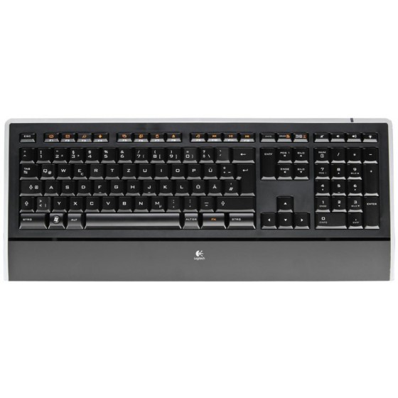 LOGITECH WLESS ILLUMINATED KEYBOARD K740 - (920-005694)