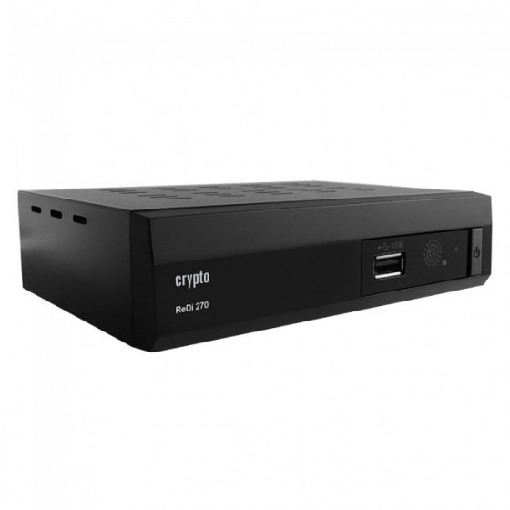 CRYPTO DVB-T2 RECEIVER REDI 270PA HEVC FHD - (W007193)