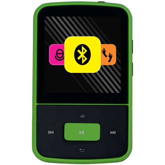CRYPTO MP4 MP1500BT 8GB BLACK/GREEN - (W007017)