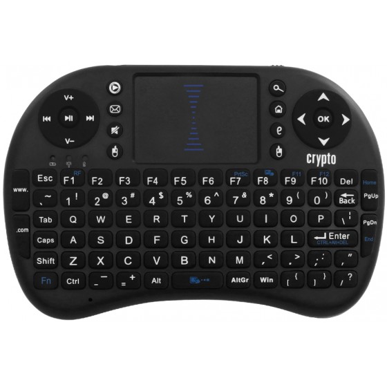 CRYPTO WIRELESS REMOTE CONTROL KEYBOARD KB-100 - (W007045)