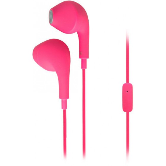 CRYPTO EARPHONE EF-200 PINK HANDSFREE IN-EAR - (W005971)