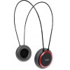 CRYPTO HEADPHONE HP-100 BLACK/RED ON-EAR CLOSE - (W005963)