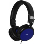 CRYPTO HEADPHONE HP-150 BLACK/BLUE ON-EAR CLOSE - (W005965)
