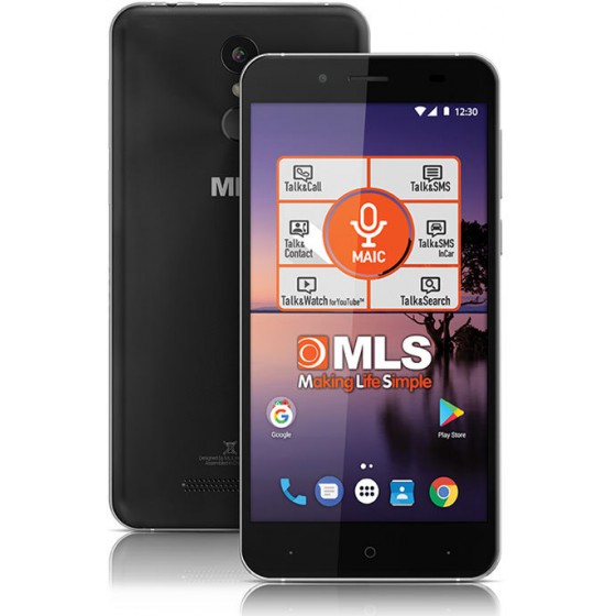 MLS COLOR FINGERPRINT 4G BLACK DUAL SIM