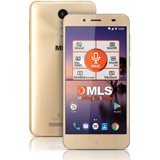 MLS COLOR FINGERPRINT 4G CHAMPAGNE DUAL SIM