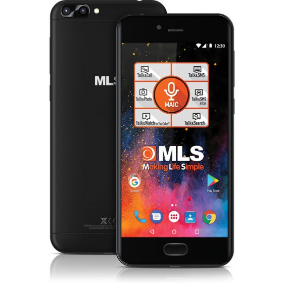 MLS DX 4G BLACK DUAL CAMERA DUAL SIM 33.ML.530.279