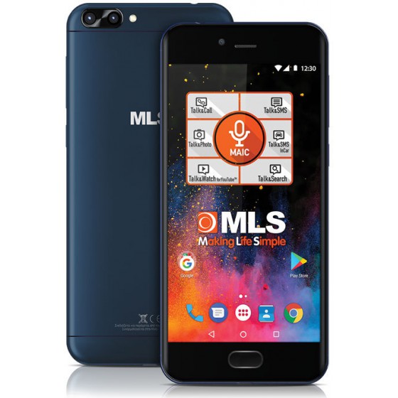 MLS DX 4G BLUE DUAL CAMERA DUAL SIM 33.ML.530.280