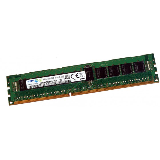 SAMSUNG REFURBISHED SERVER RAM 8GB 1RX4, DDR3-1600MHZ, PC3L-12800R - (M393B1G70BH0)