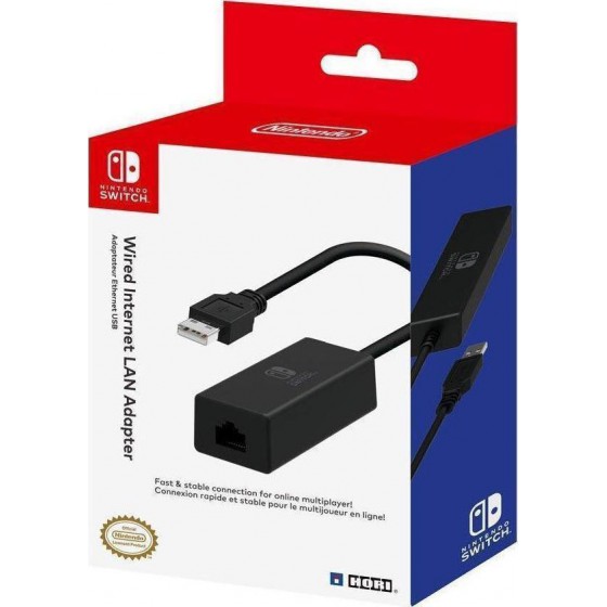 HORI WIRED INTERNET LAN ADAPTER FOR NINTENDO SWITCH - (NSW-004U)