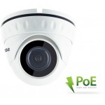 LONGSE IP POE DOME ������ 1080P, 3.6MM, 3MP, IR 25M, ��������� - (IPP-002)