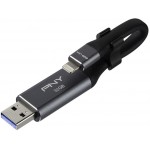 PNY P-FDI32GLA02GC-RB OTG DUO-LINK 3.0 32GB/FOR APPLE DEVICES CABLE DESIGN