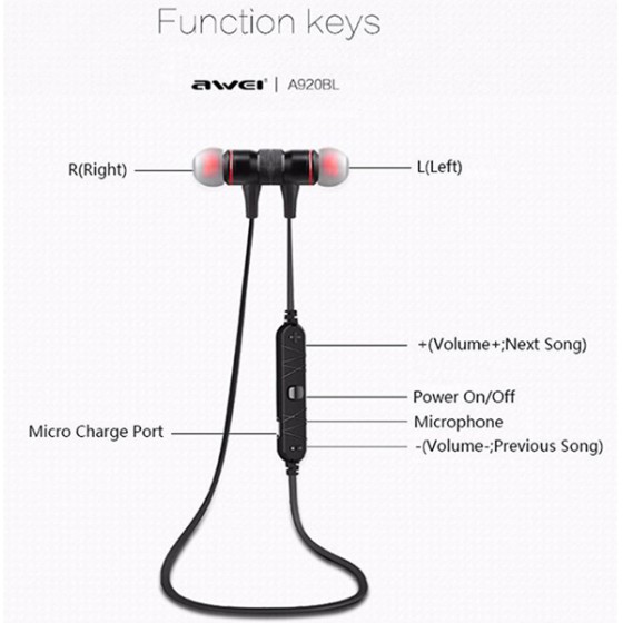��������� AWEI A920BL BLACK BT