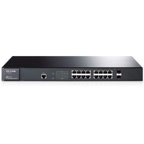 TP-LINK JETSTREAM 16-PORT PURE-GIGABIT L2 MANAGED SWITCH TL-SG3216