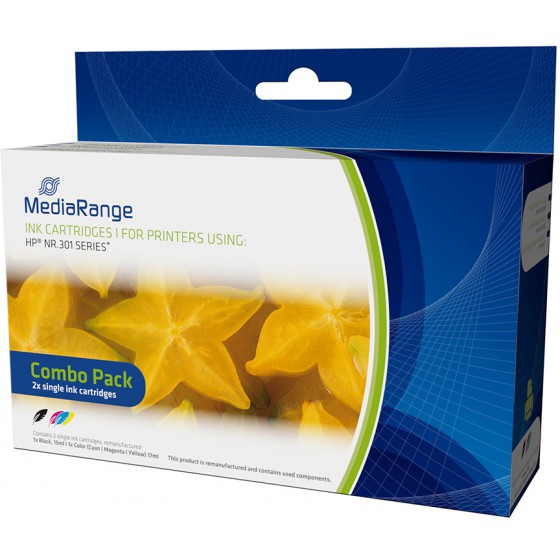 INKJET MEDIARANGE ������� ��� ��������� HP (MULTIPACK) (NO.301)