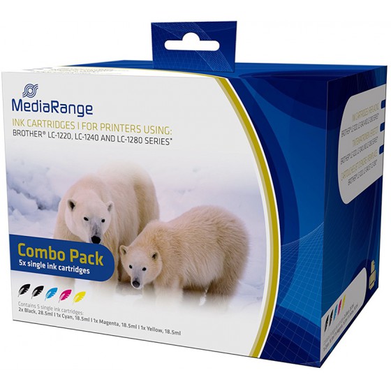 INKJET MEDIARANGE ������� ��� ��������� BROTHER (MULTIPACK) (LC-1220/1240/1280)