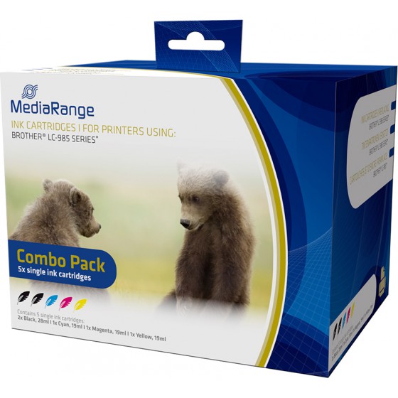 INKJET MEDIARANGE ������� ��� ��������� BROTHER (MULTIPACK) (LC-985)