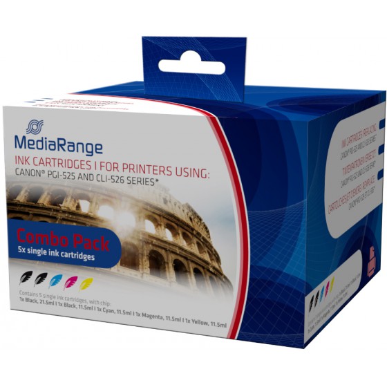 INKJET MEDIARANGE ������� ��� ��������� CANON (MULTIPACK) (PGI-525, CLI-526)